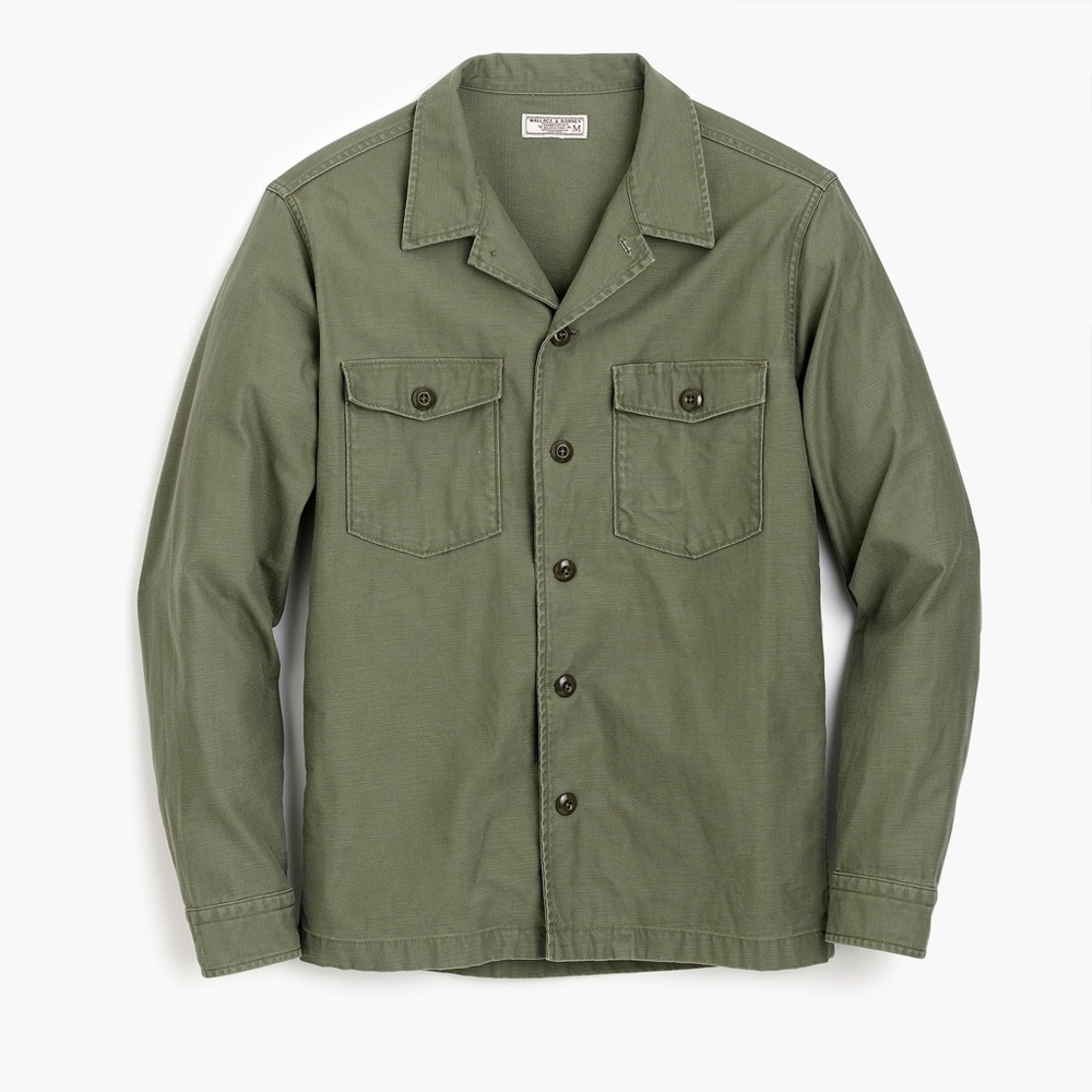 J. Crew Wallace & Barnes utility shirt jacket